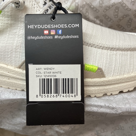 Hey dude Wendy Star White Shoes - Picture 8 of 8